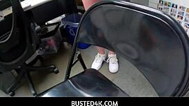 Busted4k threesome with security officer dixie lynn dani blu justin magnum