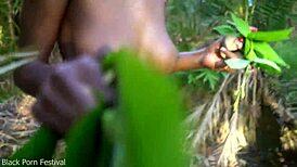 Slim African Girl Walking Naked In The Middle Of My Village Looking For Some Dick!