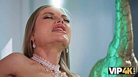 Wet horny pussies surround the cuckold husband on his birthday