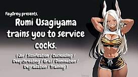 Train you to service cocks with deepthroating and domination!