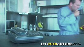 let's fuck outside - country couple banging in public