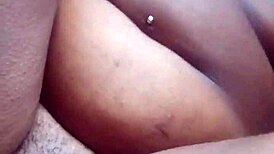 Ebony Woman Enjoys Anal Orgasm With Facial Cumshot