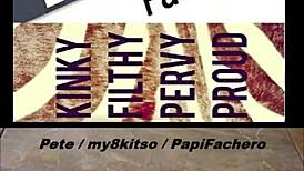 Pervy Papifachero loves how these shorts grab his cock and make him cum!