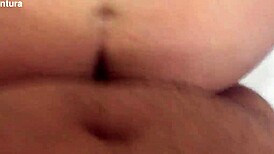 Gentle taps on the backside in playful fun