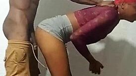 Fucking My Friends Slutty Little 18+ Sister Hard And Fast Standing Doggy