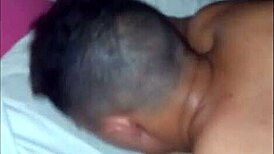 novinho eats karina while another guy films and waits his turn