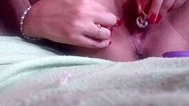 intriguing pussy play with plug and vibrator for amateurs part 1