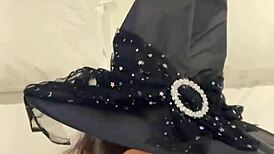 I ALWAYS said Debora Prado's blowjob is WITCHCRAFT, and she dressed as a witch to DEEPTHROAT my cock