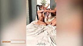 Ebony BFFs with Bubble Butts Finger Each Other Naughtily