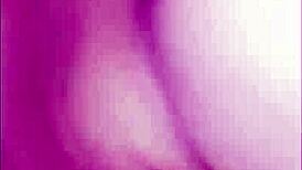 teen with small tits feels intense pleasure building as she moans passionately