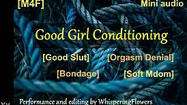hey, wanna hear m4f good girl conditioning with erotic audio?