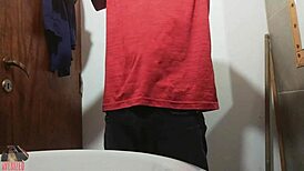 I decided to treat myself with some juicy lubed jerk off at work