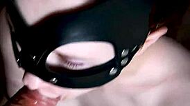 rough deepthroat face fuck wet blowjob with big cock