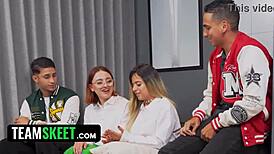 four times the fun my foursome fantasy comes to life with first time erotic sex naughty wet horny panties