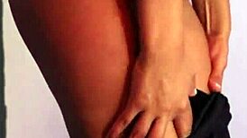 oiled ass massage turns into anal fingering fun.