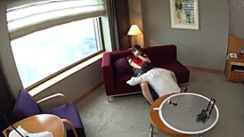 【極秘】高身長で巨乳の日本人大学生のモデルオーディション 3