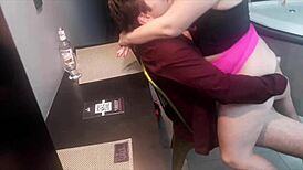 hot aunt consoles nephew who lost his girlfriend with her big ass, you know?