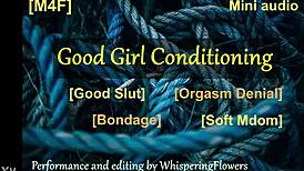 hey, wanna hear m4f good girl conditioning with erotic audio?