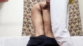 Big Ass Girlfriend Cheats Her Husband To Get A Passionate Anal Sex With Her Indian Boyfriend