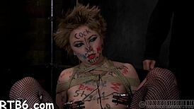 taming a leather pet with rough domination and bondage 😈