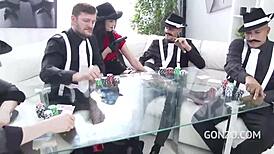 group fun with squirting and messy play