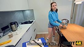 i got anal fucked by the house manager, oops!