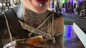 nothing to see here - not a crazy cat lady feeding stray cats in thailand d