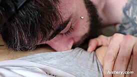 lustery submission 145 frankie & lucy get wild in the living room with big cocks and riding 😈