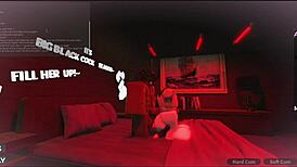 Cheating bitch gets her first bbc, rough and creampied