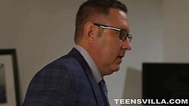 stranger than fiction ft kenna james with hardcore cumshot on big tits