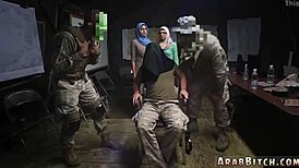 Teen Sneaks In Base For Solo Anal Dildo Fun With Natural Hairy Body!