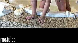 Colombian MILF's Intense Monster Black Cock Fuckathon In Bubble Bath