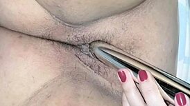 my husband and i intensely love watching our neighbor's wife's mature pussy