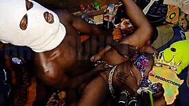 wanna see this ghetto slut get fucked by a young black guy?