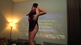 Famous Singer Monika Fox Fucked Hard by Fans During Performance with DAP DPP DP Balls Deep Deepthroat Rough Sex Golden Shower and Cumshot
