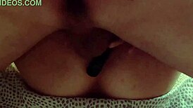 check her out squirting with anal dildo 😱