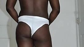 My First Time Masturbating In White Underwear After A Long Break