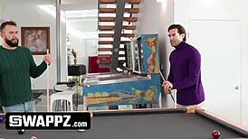 Alluring stepdaughters seduce stepfathers in steamy swap porn