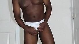 My First Time Masturbating In White Underwear After A Long Break