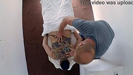 Raven Grey gives me a massage with a happy ending, but it's so extreme