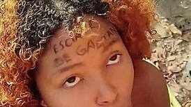 Intense beach blowjob overwhelms me with risky pleasure on her face