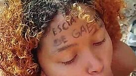 Intense beach blowjob overwhelms me with risky pleasure on her face