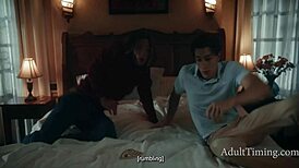 The exorcism of her virginity wo stepbrothers one petite 18+ blonde and a demon