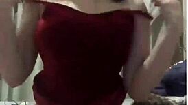 Friend Teasingly Shows Off Her Big Ass