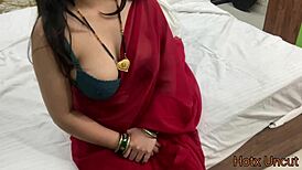 Divya bhabhi, are you fucking my husband friend with that shaved pussy?