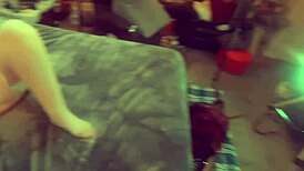 Mature Granny Sucks and Fucks