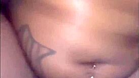 Follow the big black dick road in this sex tape