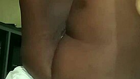 Curvy BBW girlfriend shares first time experience with roommate in dorm