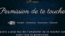 Intense French joi edging