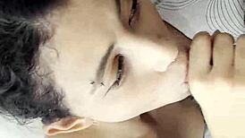 neighbor woke me up with dick in mouth and came in face 😏